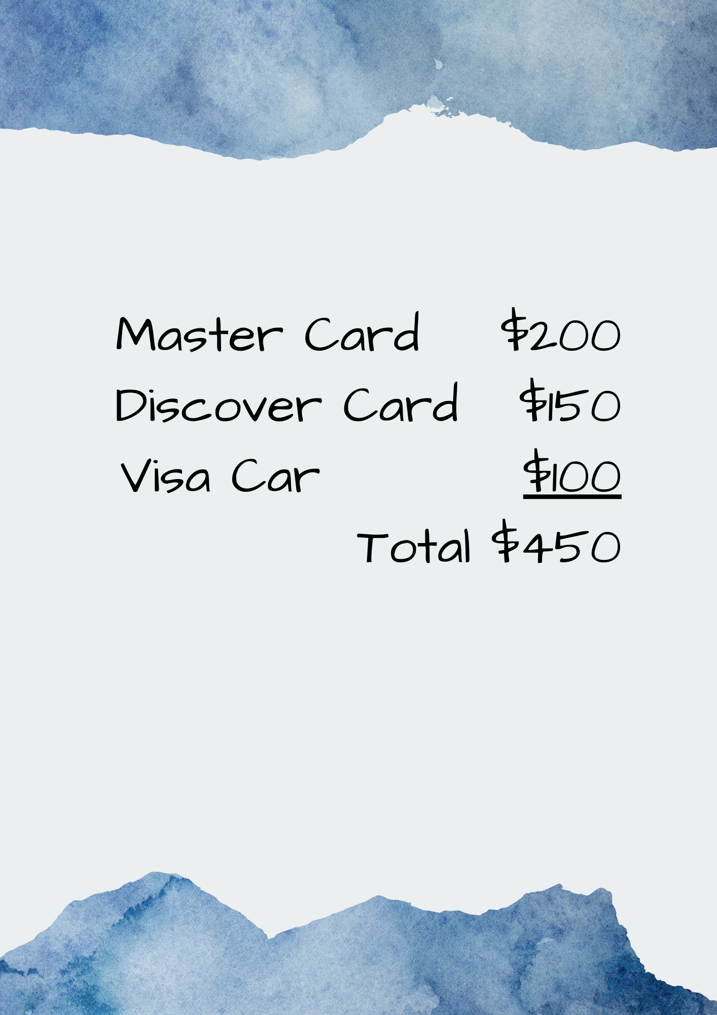 debt free credit cards income budget finances money